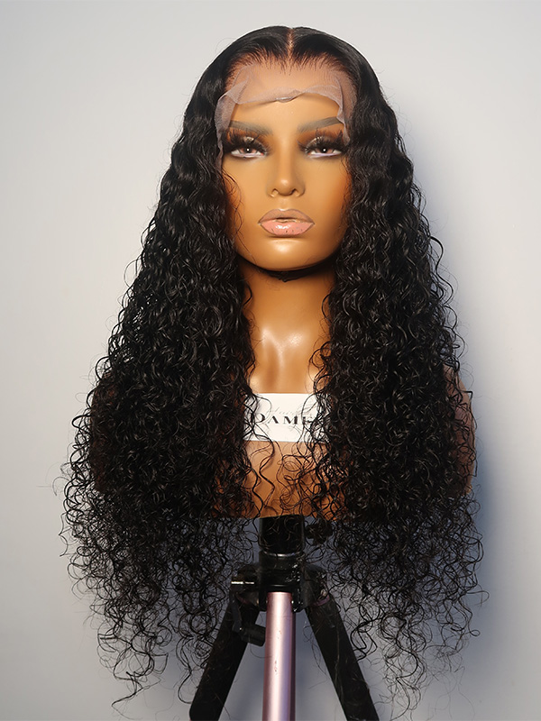 Esther010 - Wet and Wavy Lace Front Wig