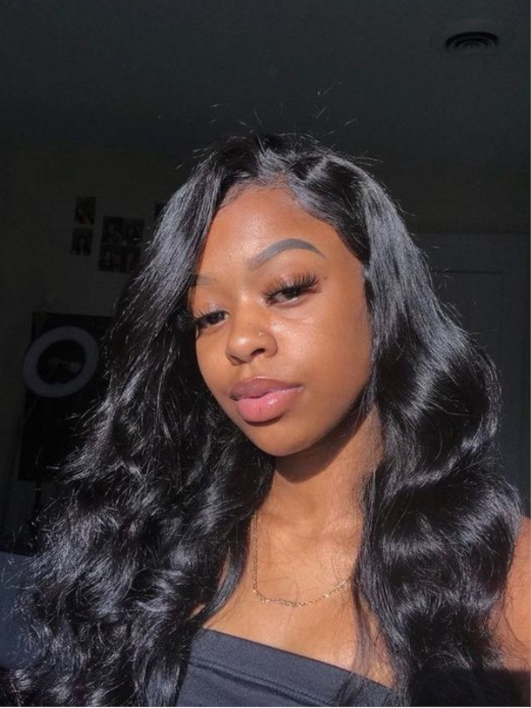 Body Wave Virgin Hair Lace Front Wig