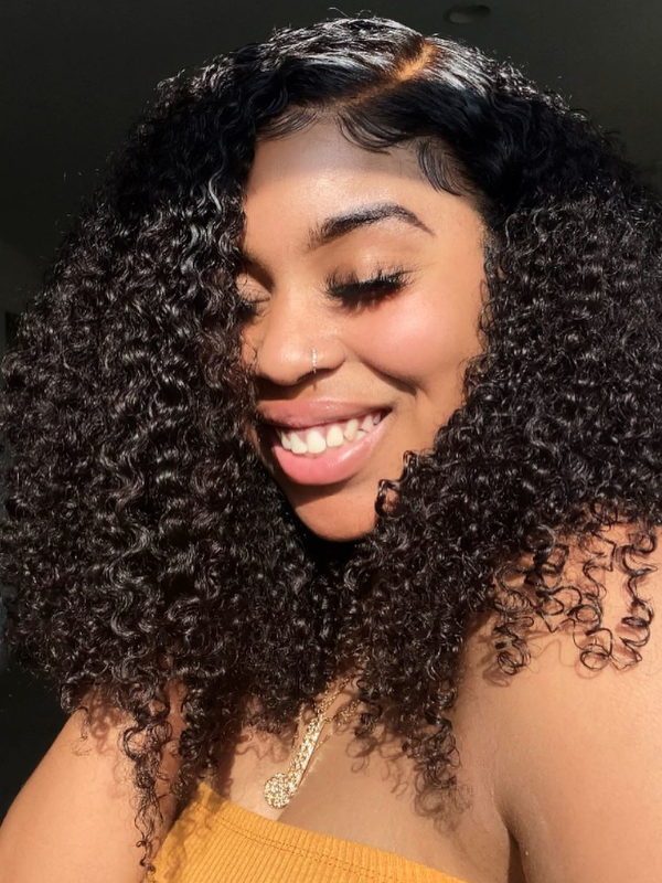 Madison - Natural Curly Lace Front Wig